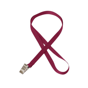 1/2" BEST Value Lanyard - Burgundy Red