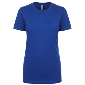 Next Level Ladies' Boyfriend T-Shirt - Royal