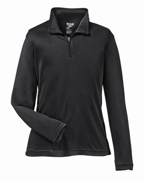 Youth Zone Performance Quarter-Zip - Black