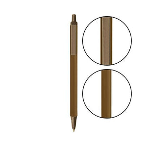 Metallic Brown BIC® Clic Stic® Pen - Metallic Brown With Metallic Sand