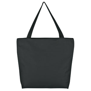 High Line Two-Tone Tote Bag - Black With Blue