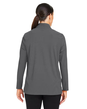 Devon & Jones CrownLux Performance® Ladies' Windsor Welded Quarter-Zip