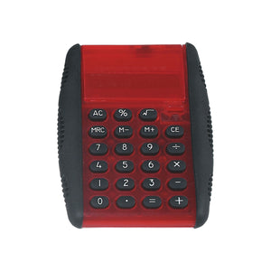 Flip Calculator - Translucent Red