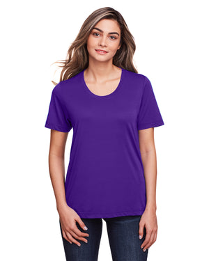 Ladies' Fusion ChromaSoft™ Performance T-Shirt - Campus Purple