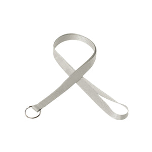 1/2" BEST Value Lanyard - Light Gray