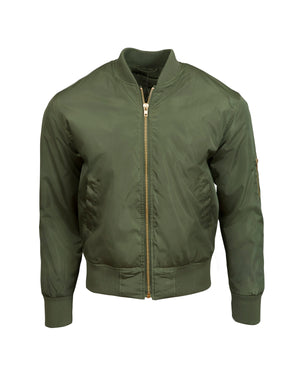 Threadfast Unisex Bomber Jacket