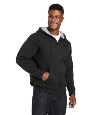 Harriton Men's Tall ClimaBloc™ Lined Heavyweight Hooded Sweatshirt