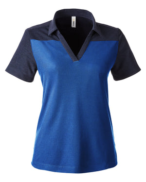 Core365 Ladies' Fusion ChromaSoft Colorblock Polo