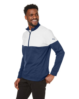 Puma Golf Men's Cloudspun Warm Up Quarter-Zip