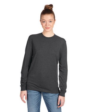 Unisex CVC Long-Sleeve T-Shirt - Charcoal