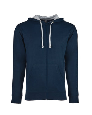 Next Level Apparel Adult Laguna French Terry Full-Zip Hooded Sweatshirt