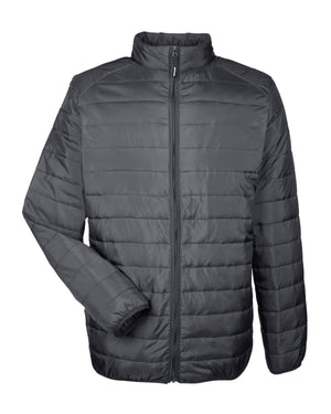 Core365 Men's Tall Prevail Packable Puffer - Carbon