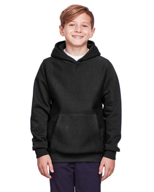 Youth Zone HydroSport™ Heavyweight Pullover Hooded Sweatshirt - Black