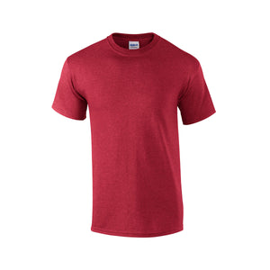 Adult Ultra Cotton® T-Shirt - Heather Cardinal