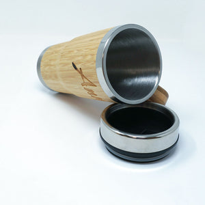 15 oz. Bamboo Tumbler with Handle