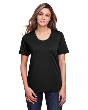 Ladies' Fusion ChromaSoft™ Performance T-Shirt - Black