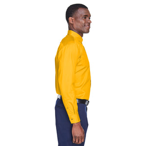 Men's Easy Blend™ Long-Sleeve Twill Shirt with Stain-Release
