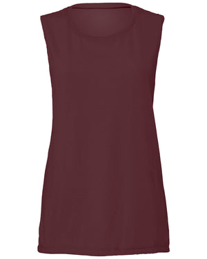 Bella + Canvas Ladies' Flowy Scoop Muscle Tank