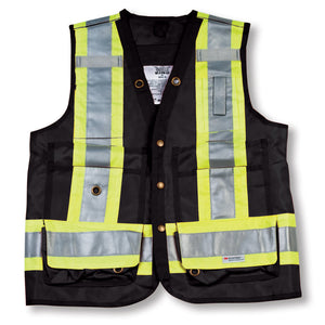 Surveyor Safety Vest - Black