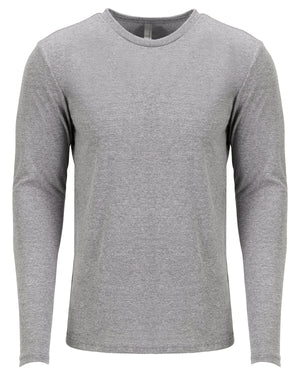 Next Level Apparel Men's Triblend Long-Sleeve Crew