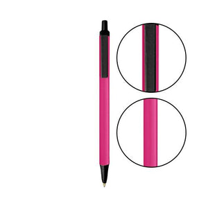 Pink BIC® Clic Stic® Pen - Pink With Black