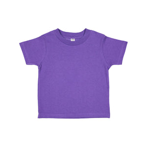 Rabbit Skins Toddler Fine Jersey T-Shirt - Purple