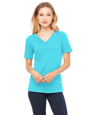 Bella + Canvas Ladies' Relaxed Jersey V-Neck T-Shirt