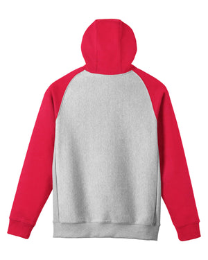 Team 365 Unisex Zone HydroSport™ Heavyweight Colorblock Hooded Sweatshirt