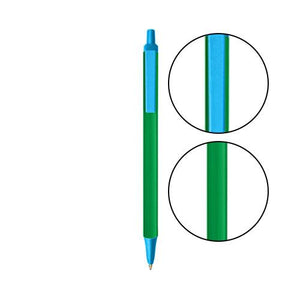 Green BIC® Clic Stic® Pen - Green With Blue