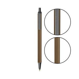 Metallic Sand BIC® Clic Stic® Pen - Metallic Sand With Slate