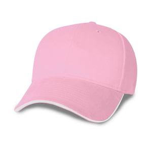 Constructed Mid Weight Brushed Cotton Twill Sandwich Cap