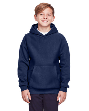 Youth Zone HydroSport™ Heavyweight Pullover Hooded Sweatshirt - Sport Dark Navy