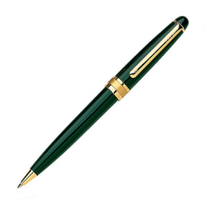 Expedition Plastic Twist-Action Promotional Pen - Green With Gold