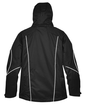 North End Ladies' Angle 3-in-1 Jacket with Bonded Fleece Liner