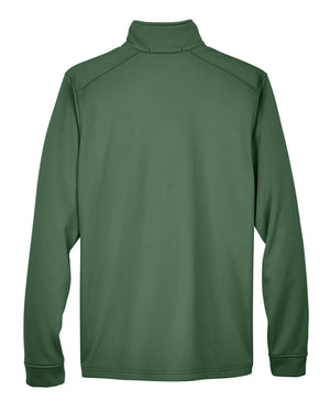 Devon & Jones Men's Newbury Colorblock Mélange Fleece Full-Zip