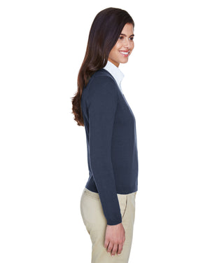 Devon & Jones Ladies' V-Neck Sweater