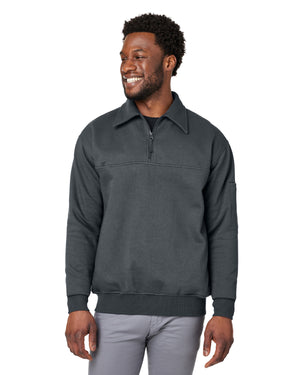 Harriton Men's ClimaBloc™ Heavyweight Tactical Quarter-Zip