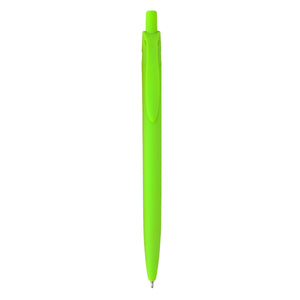 Sleek Write Rubberized Pen - Lime