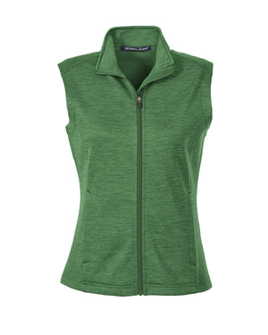 Devon & Jones Ladies' Newbury Mélange Fleece Vest