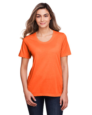 Ladies' Fusion ChromaSoft™ Performance T-Shirt - Campus Orange