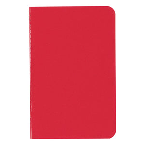 3" x 5" Cannon Notebook - Red