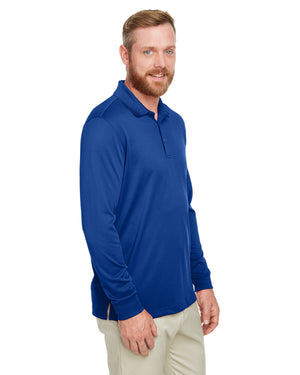 Harriton Men's Advantage Snag Protection Plus IL Long Sleeve Polo