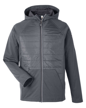 Core365 Unisex Techno Lite Hybrid Hooded Jacket