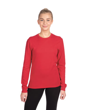 Unisex CVC Long-Sleeve T-Shirt - Red