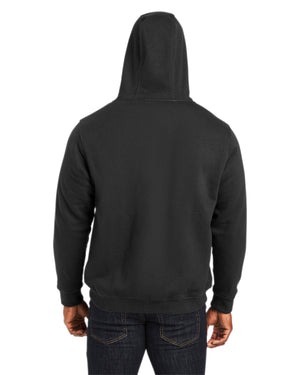 Harriton Men's Tall ClimaBloc™ Lined Heavyweight Hooded Sweatshirt - Back