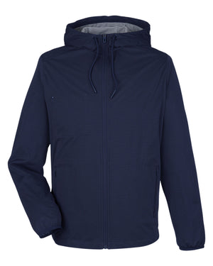 North End Men's Network Lightweight Jacket - Classc Navy Hthr