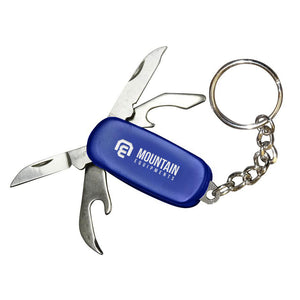 Multi-Function Pocket Knife Key Chain - open