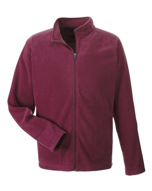 Team 365 Men's Campus Microfleece Jacket - Sport Maroon