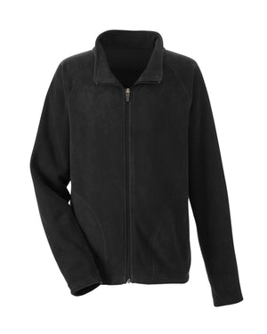 Team 365 Youth Campus Microfleece Jacket - Black