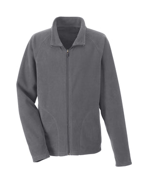 Team 365 Youth Campus Microfleece Jacket - Sport Graphite